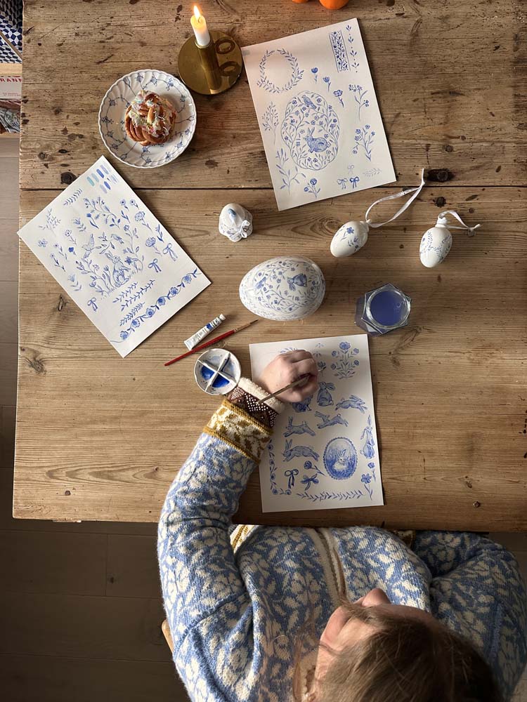Vår - designet av Cathrine Kirkerud