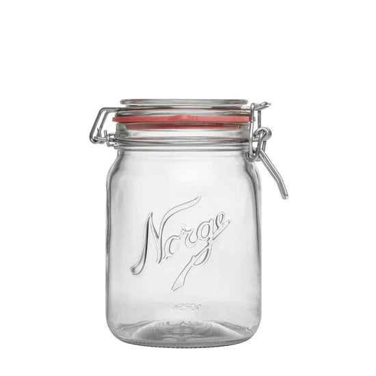 GLASS M/HENGSLET LOKK 0,7 L 4 STK