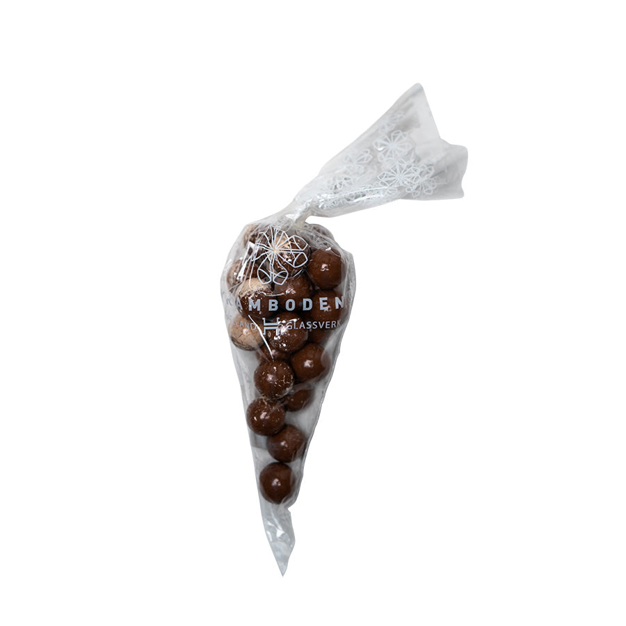 LAKRISKULER M KARAMELL BRONZE  150G