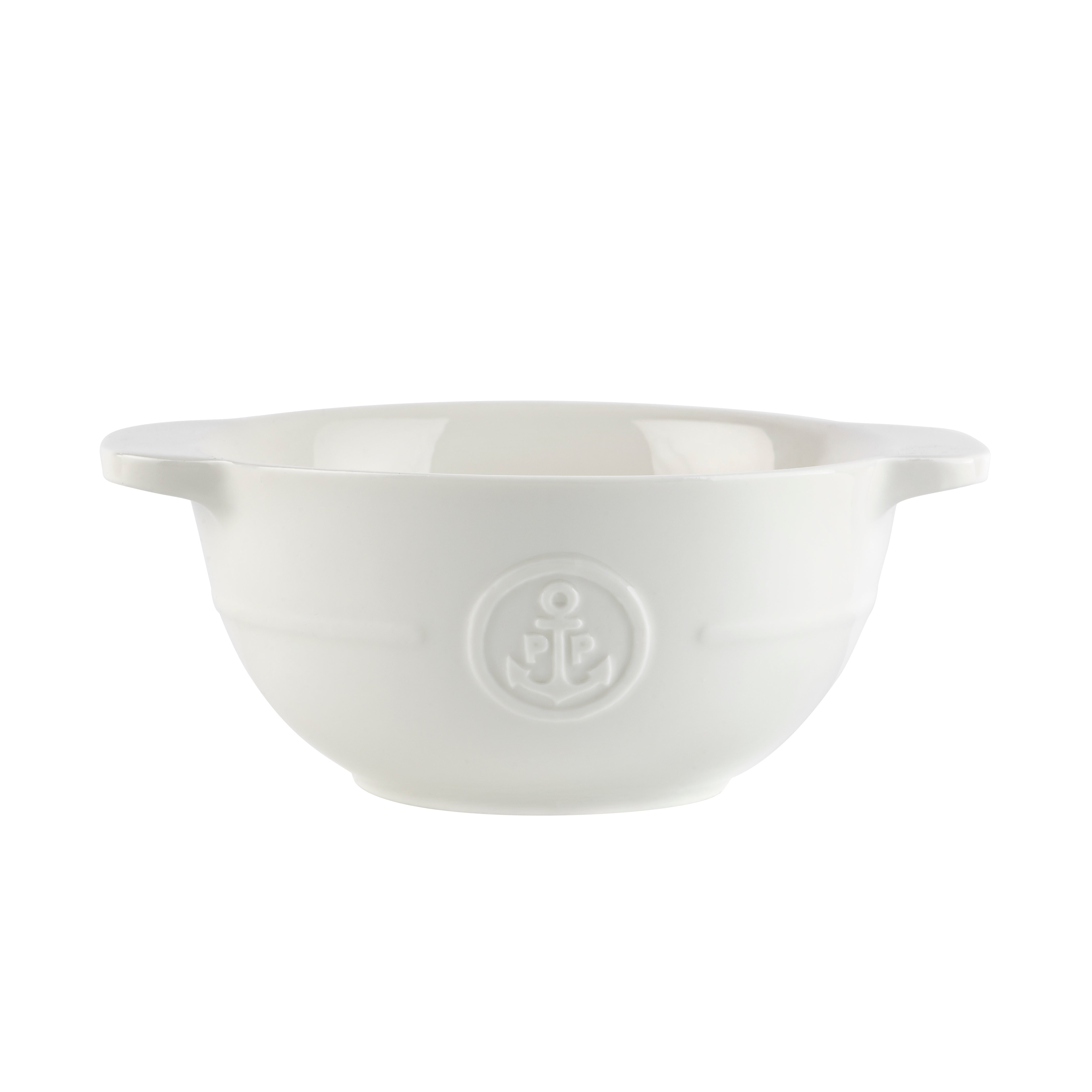 ILDFAST FORM DYP SKÅL 13 CM HVIT