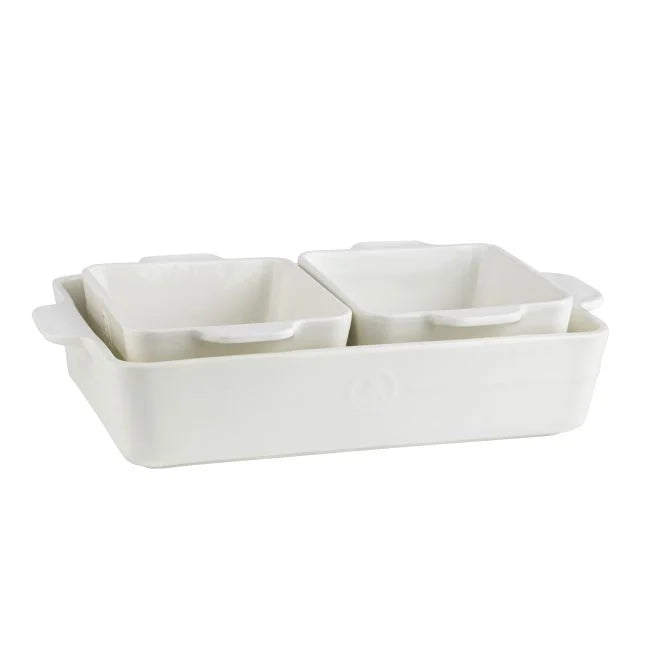 ILDFAST SETT  3 PK. / 1 X 33 CM + 2 X 16 CM HVIT