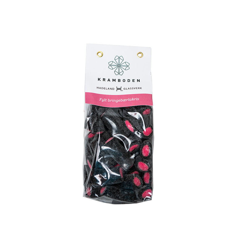 LAKRIS FYLT BRINGEBÆR 250G