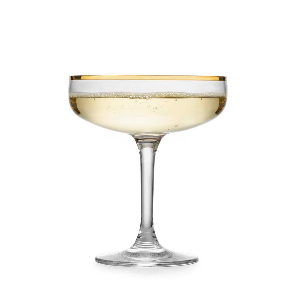 ODYSSE CAVASKÅL M/GULLKANT 25 CL 2 STK