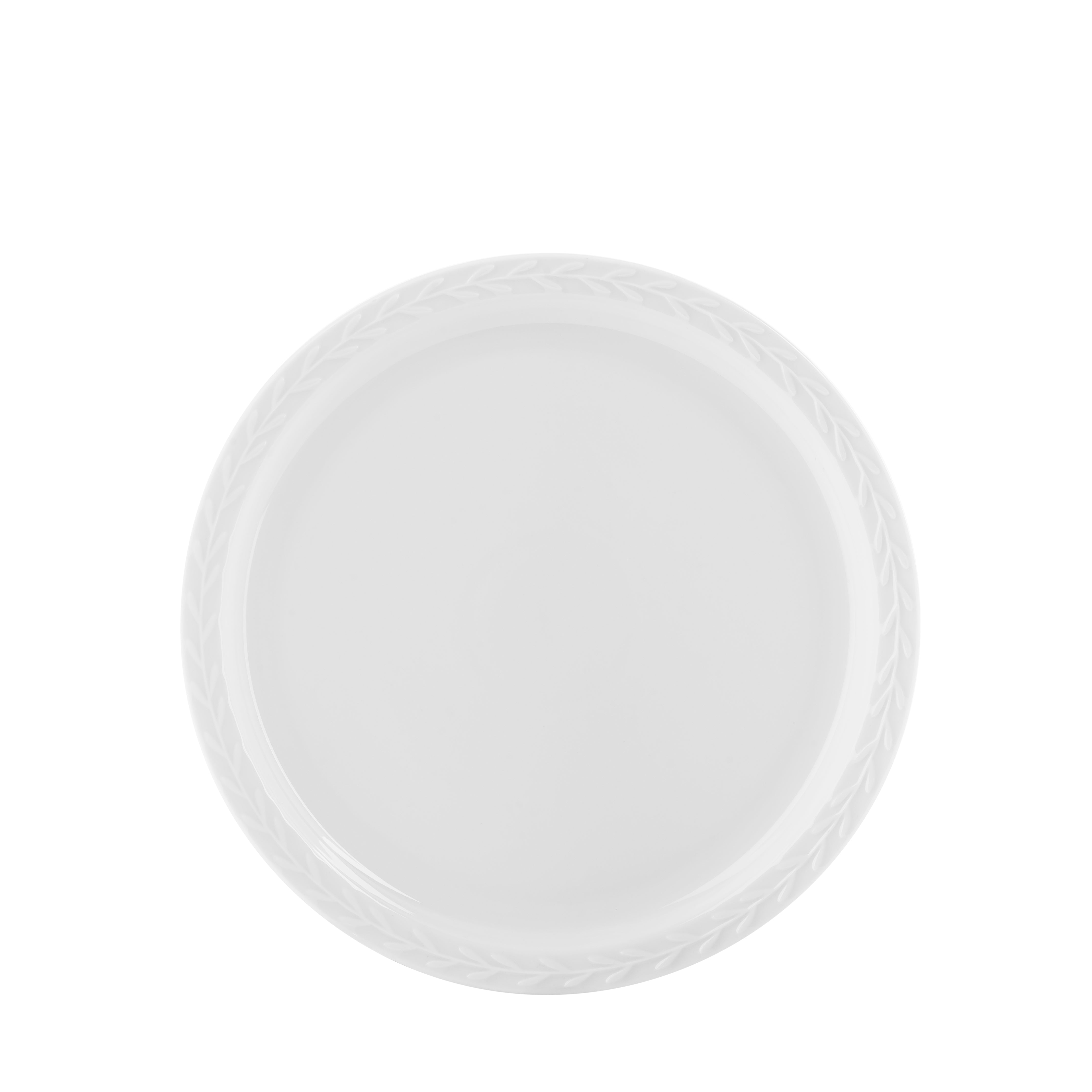PORS TALLERKEN 21 CM HVIT