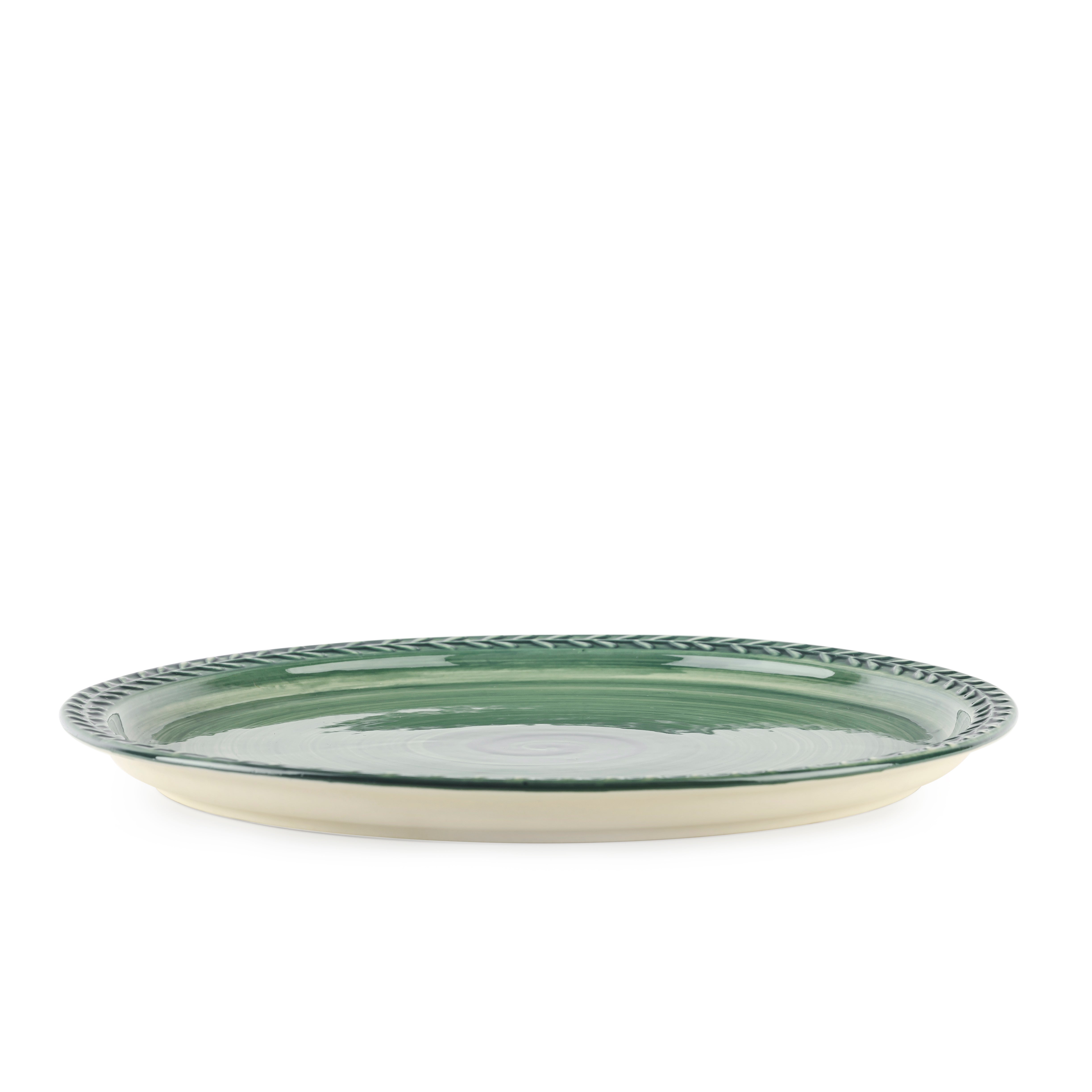PORS TALLERKEN 26 CM GRØNN