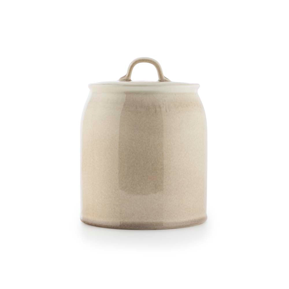 KRUKKE MED LOKK LATTE 17 CM