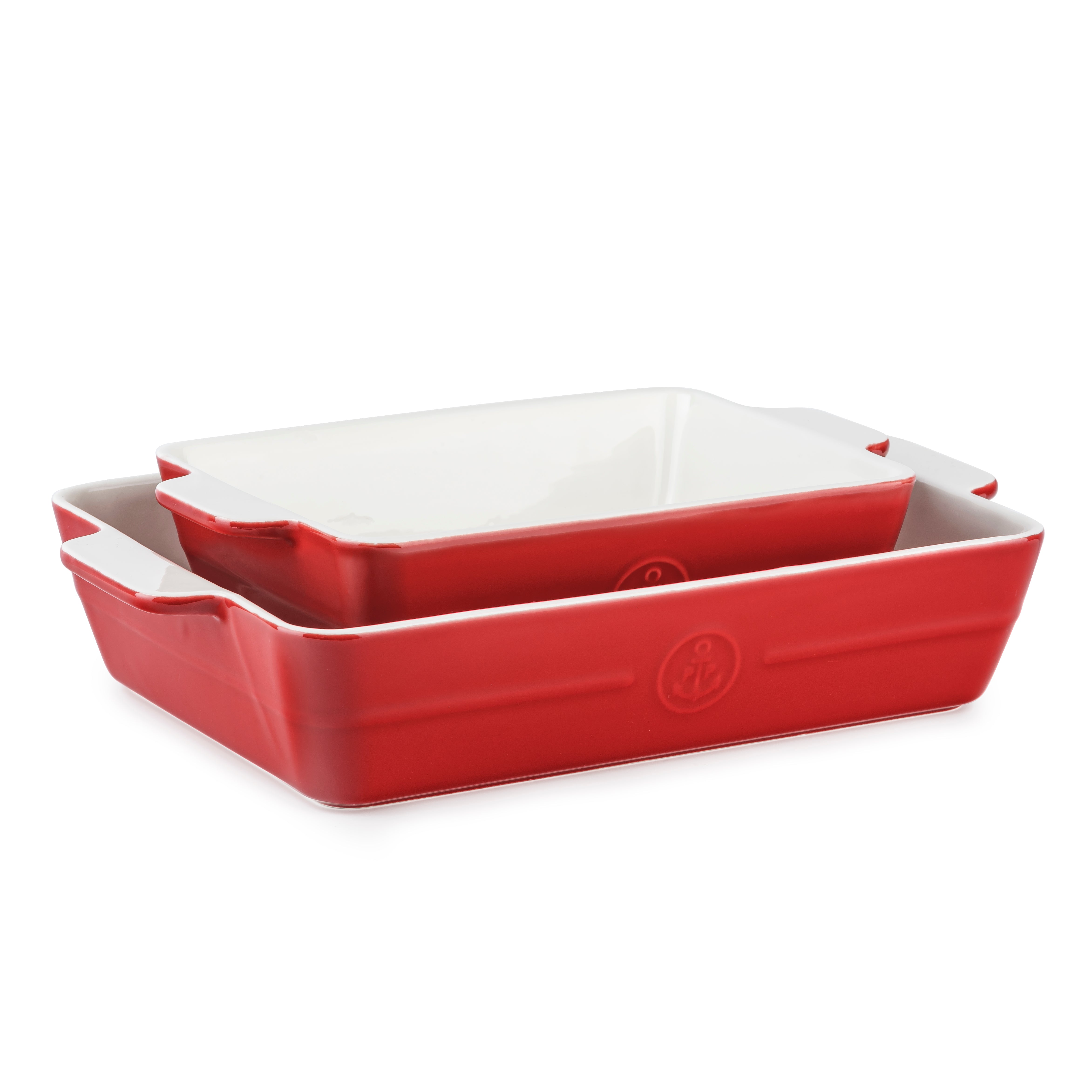 ILDFAST SETT 2 PK.  27X20 CM / 20X15 CM RØD