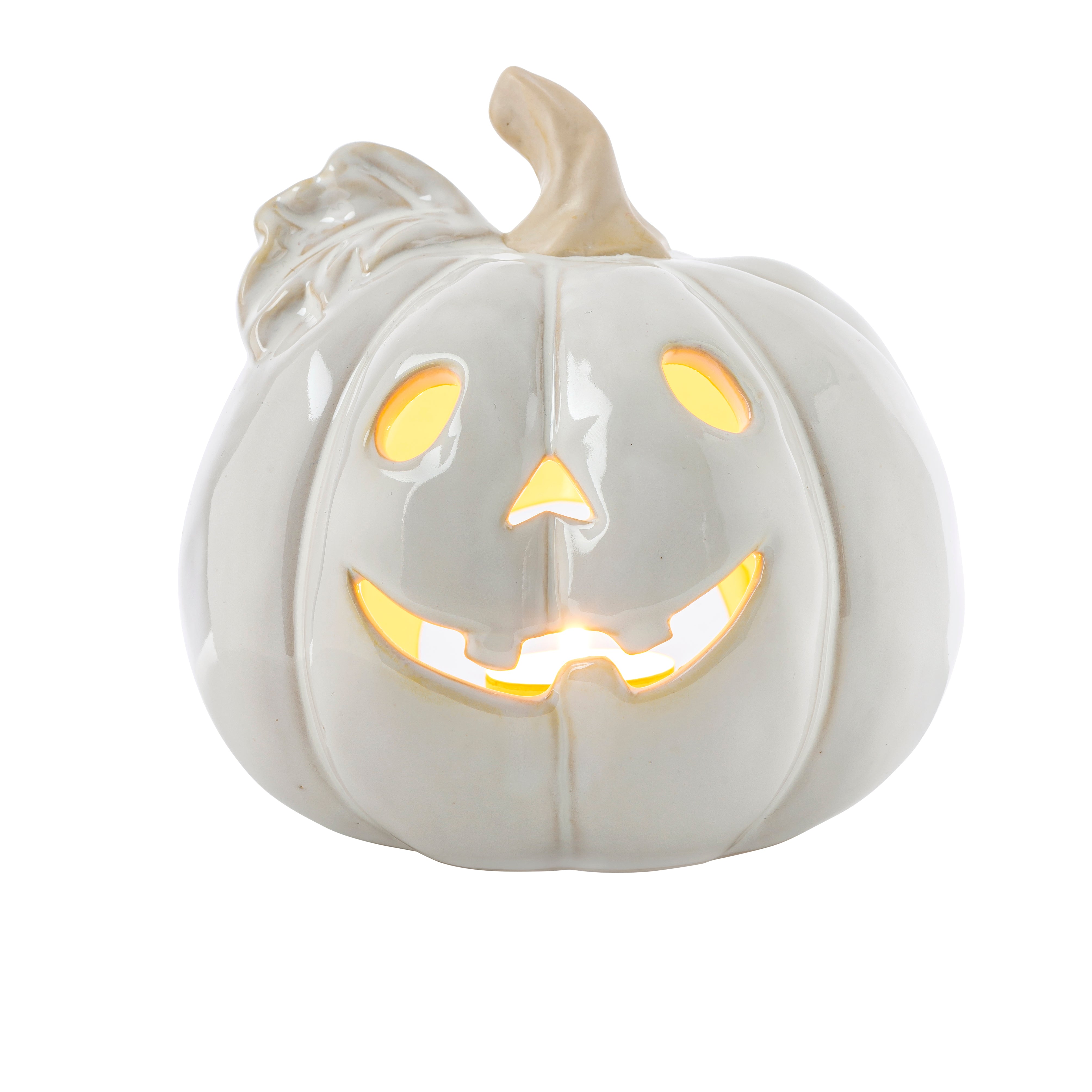 GRESSKAR LYSLYKT KERAMIKK 15x14,5 CM