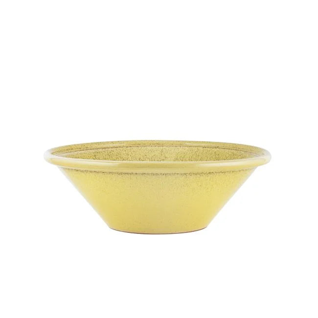 BOLLE 31,5 CM OCRE