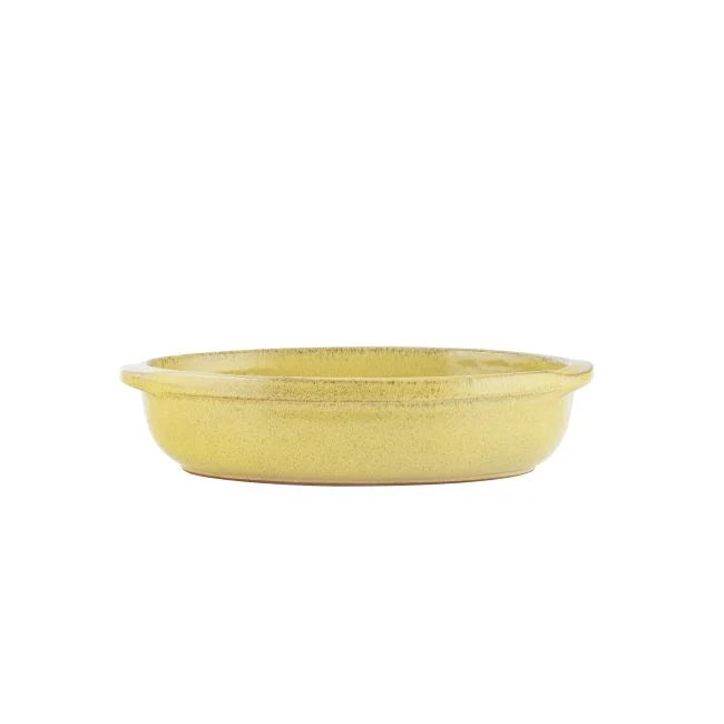 OVAL FORM 24 CM OCRE