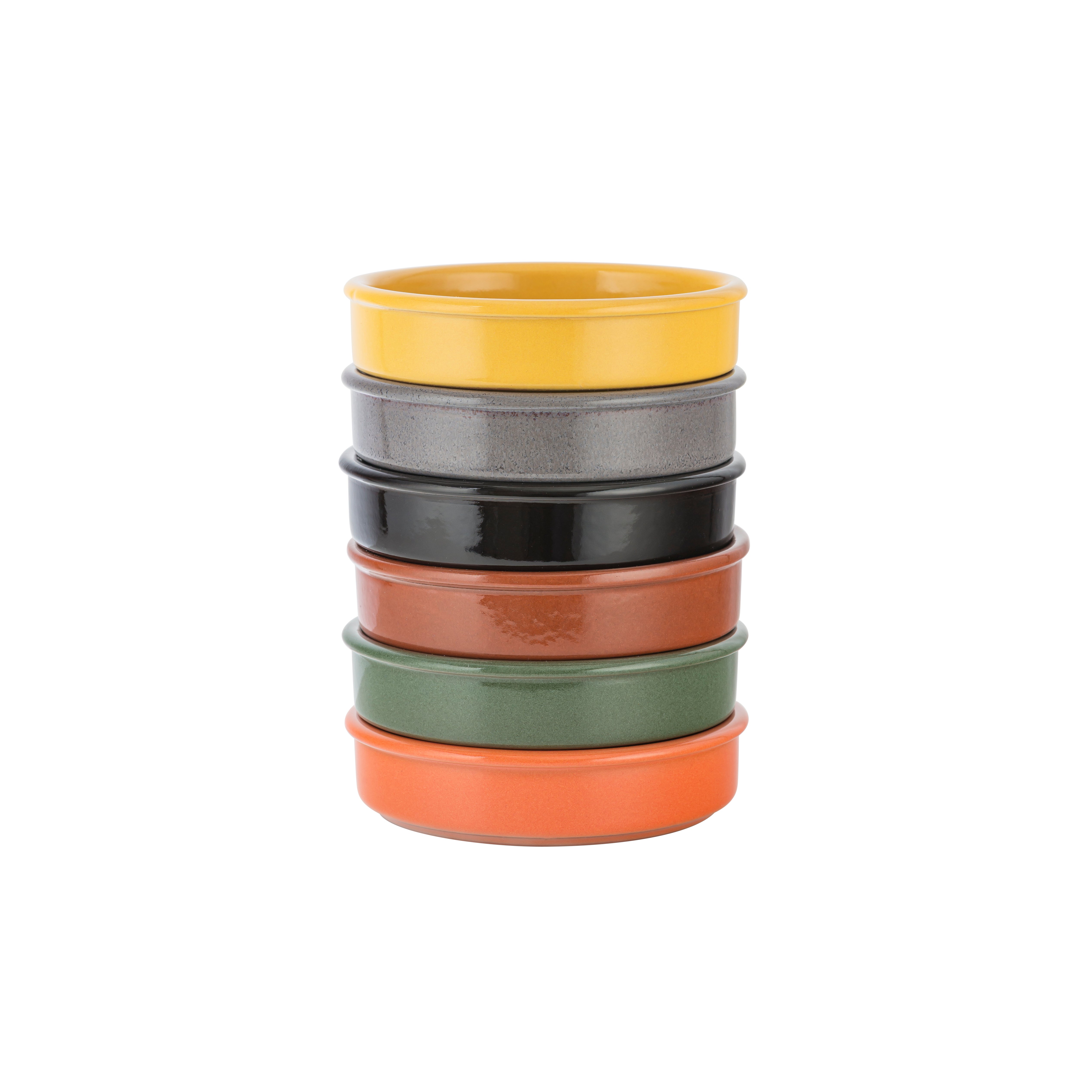 TAPASFORM 12 CM ASSORTERTE FARGER 6PK