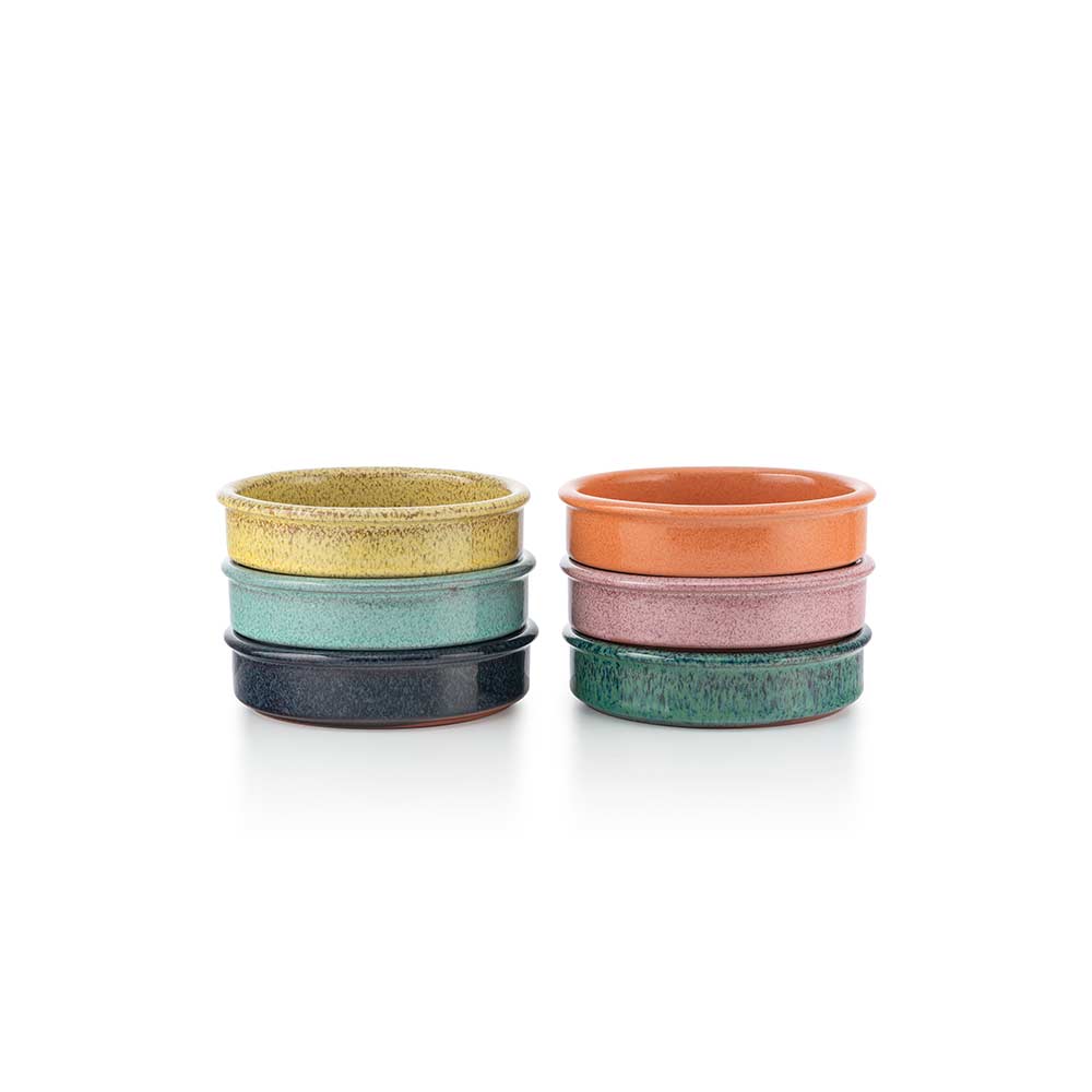 TERRA TAPASFORM 12 CM ASSORTERTE FARGER 6PK