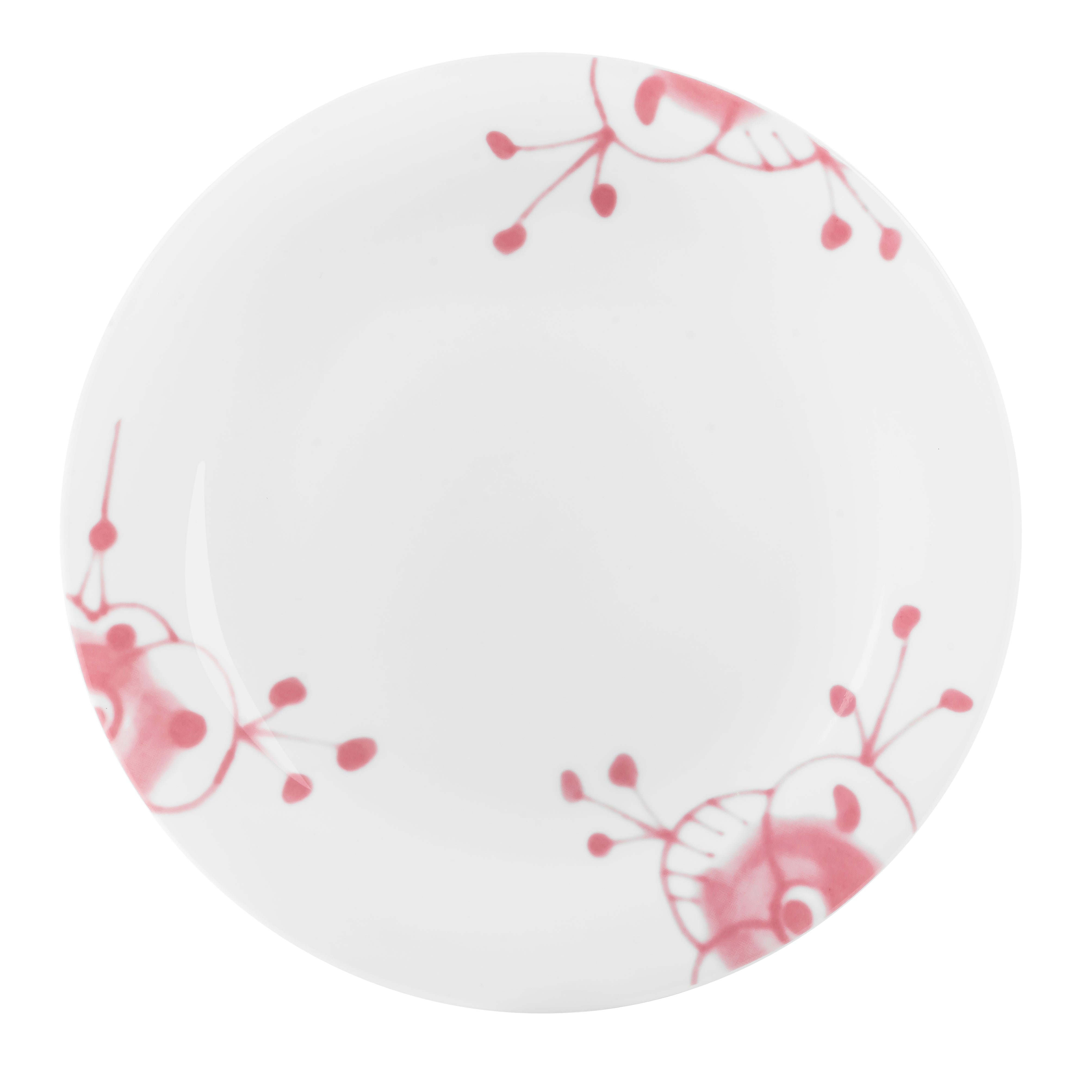 TALLERKEN 28 CM ROSA