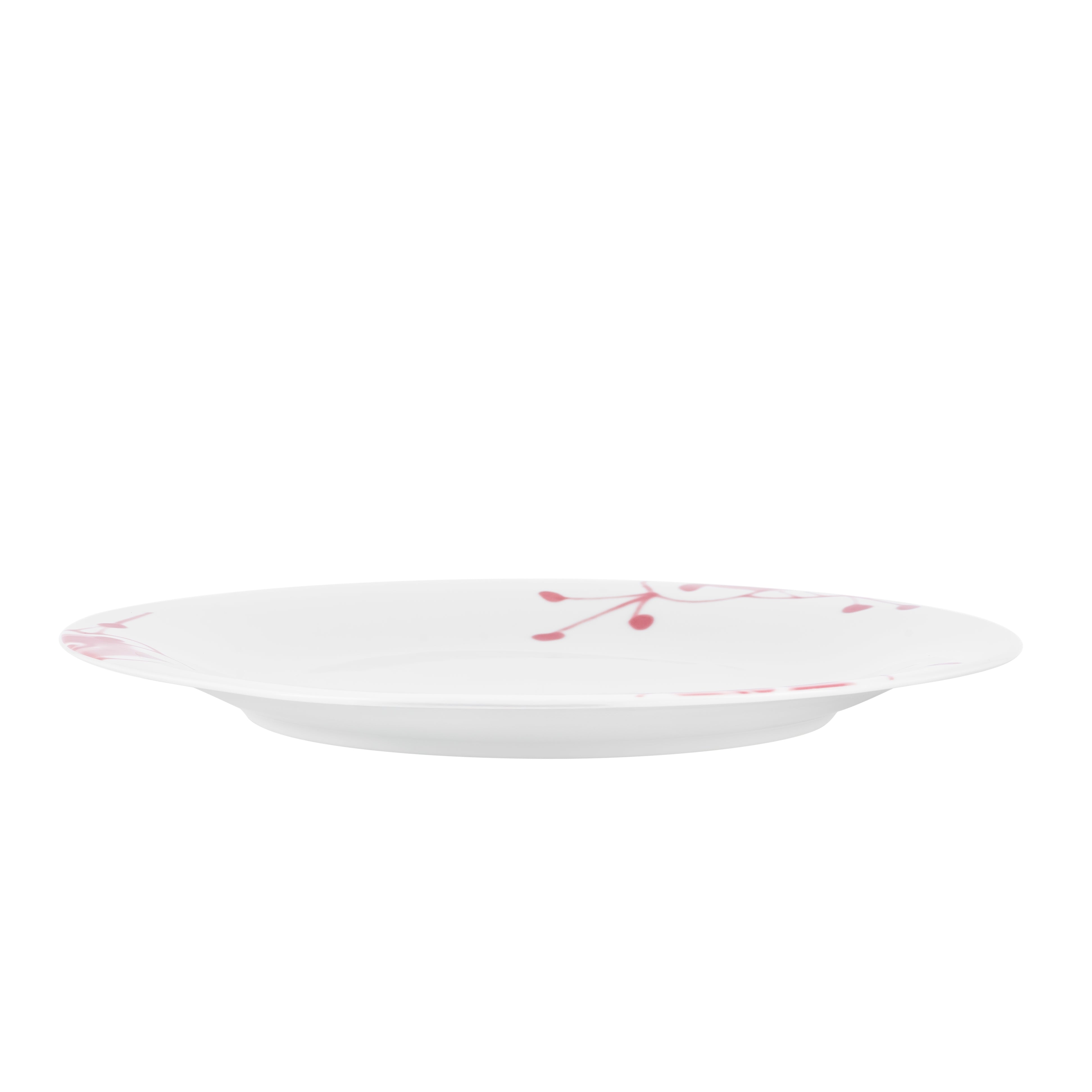 TALLERKEN 28 CM ROSA