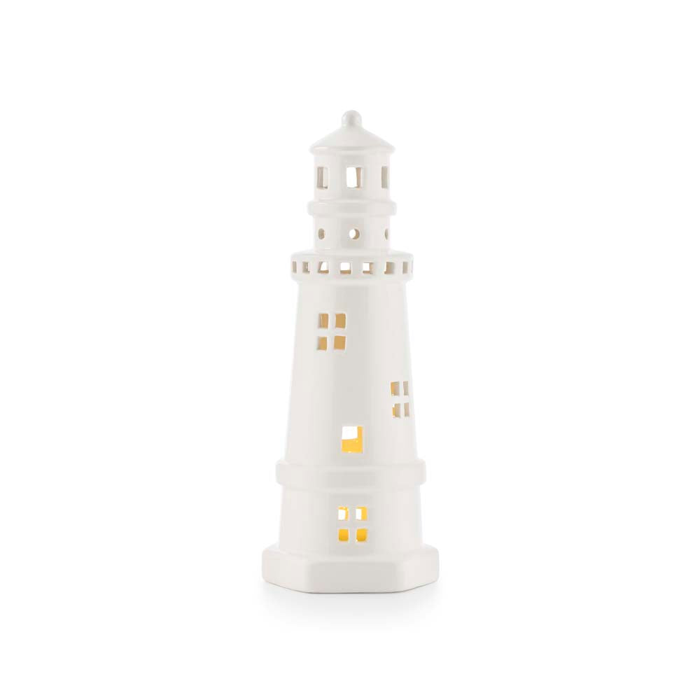 FYRTÅRN LED LYS 3O CM HVIT