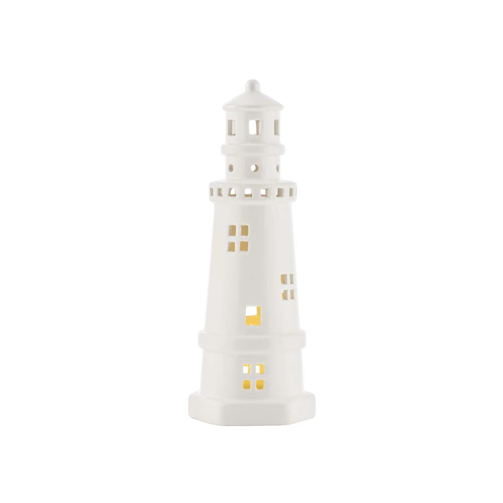 FYRTÅRN LED LYS 3O CM HVIT