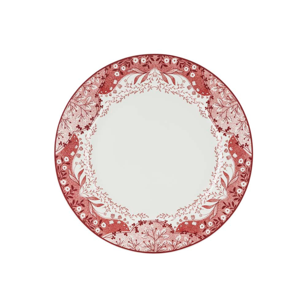 TALLERKEN 27 CM RØD