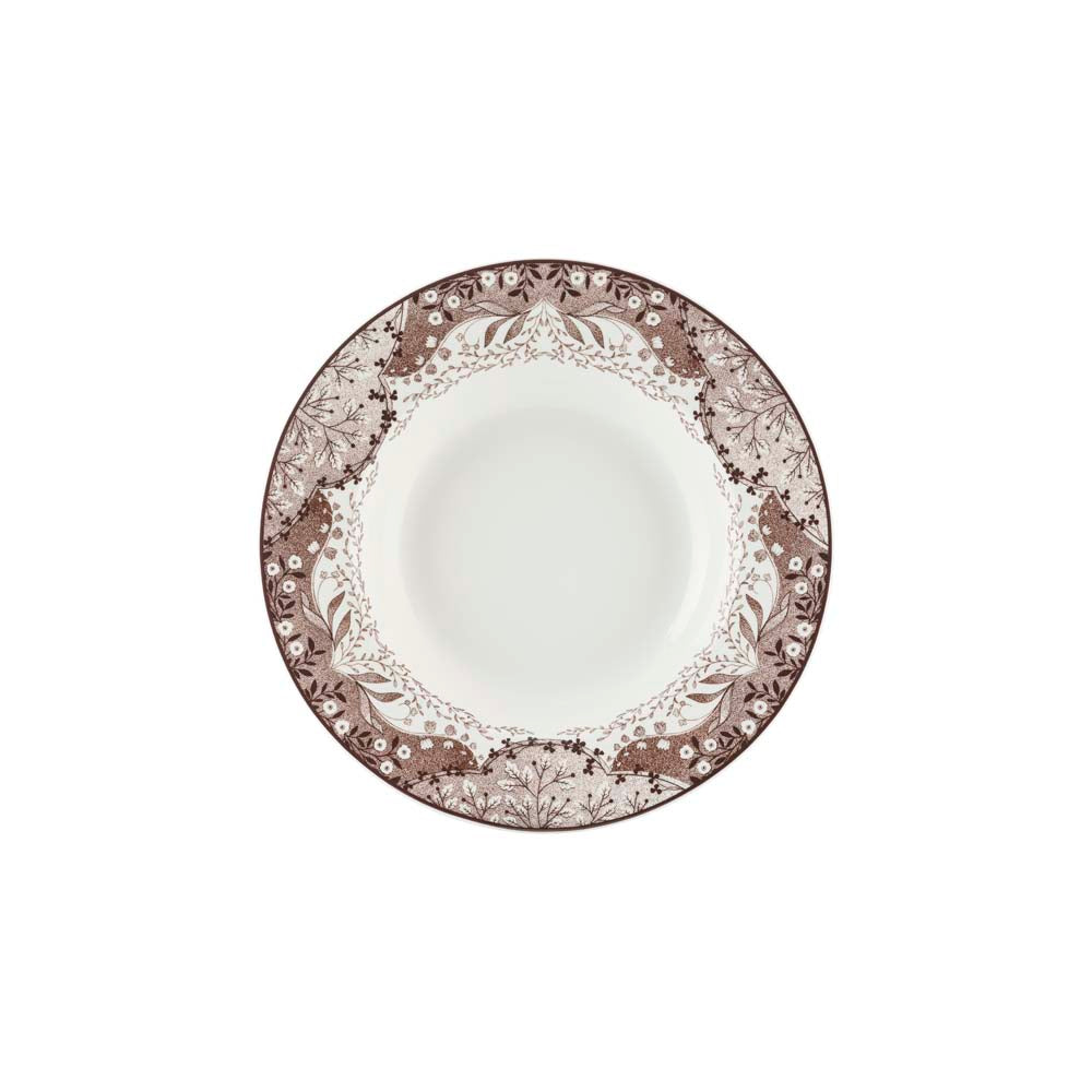 SUPPE SKÅL 22 CM BRUN