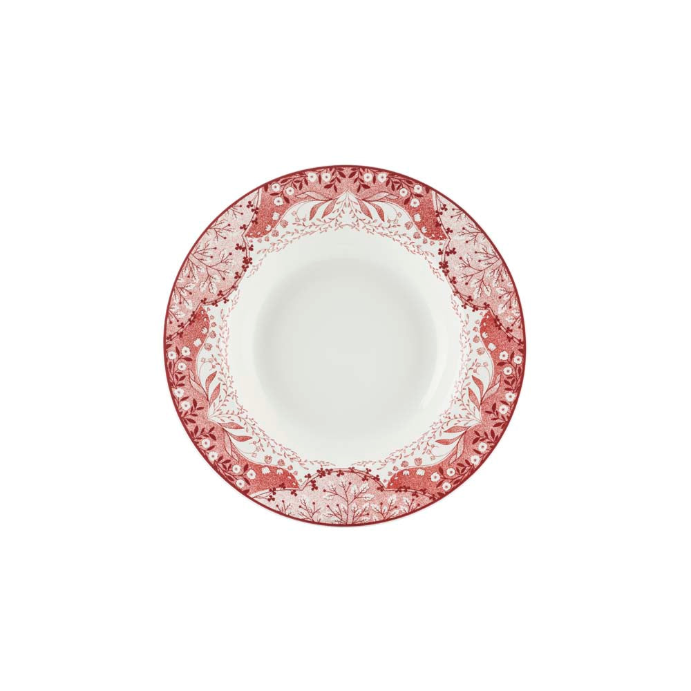 SUPPE SKÅL 22 CM RØD