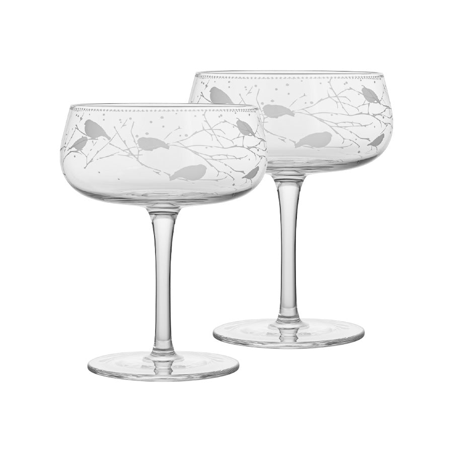 DOMPAP CAVA/ DESSERTSKÅL GLASS 30 CL 2 PK