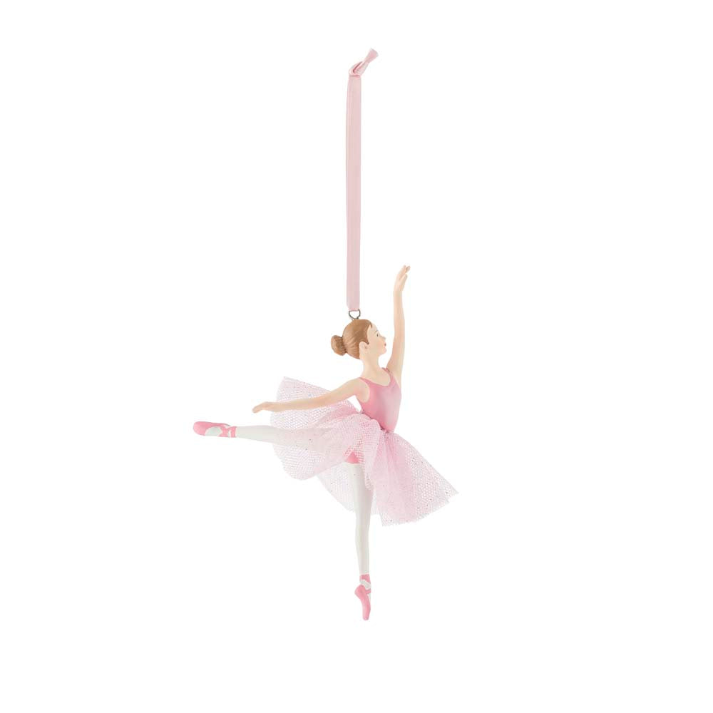 BALLERINA HENGEPYNT Arabesque ROSA 12 CM
