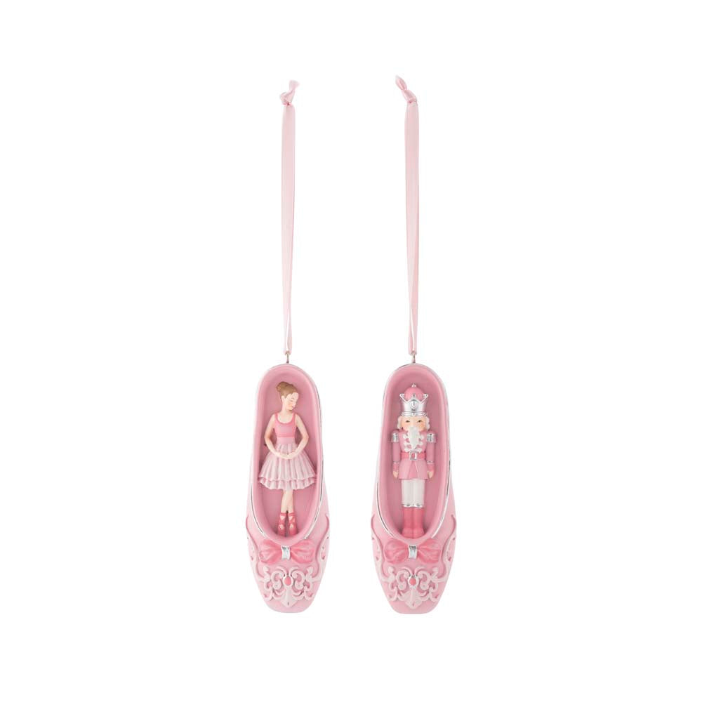 BALLERINA SKO HENGEPYNT ROSA 2 PK