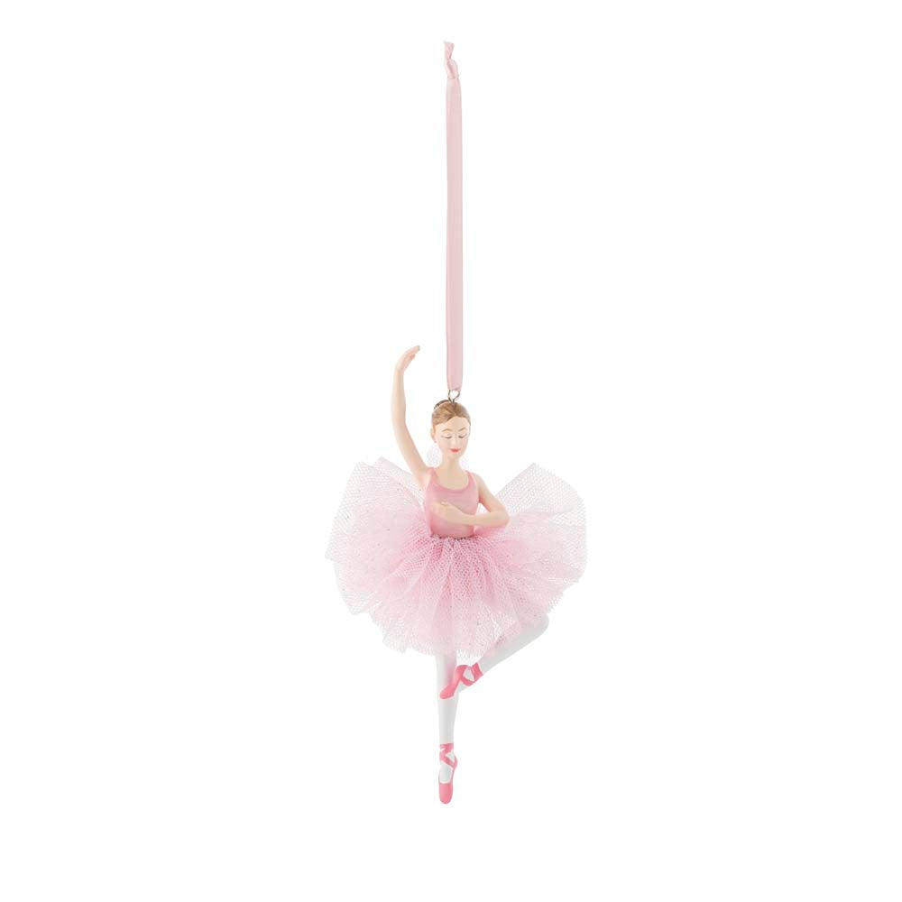 BALLERINA HENGEPYNT Soutenu ROSA 12 CM