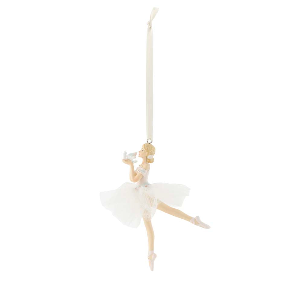 BALLERINA HENGEPYNT Sous-sus HVIT 12 CM