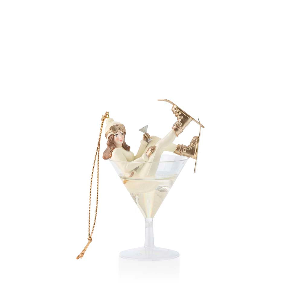 AFTERSKI KVITFJELL ORNAMENT 8 CM