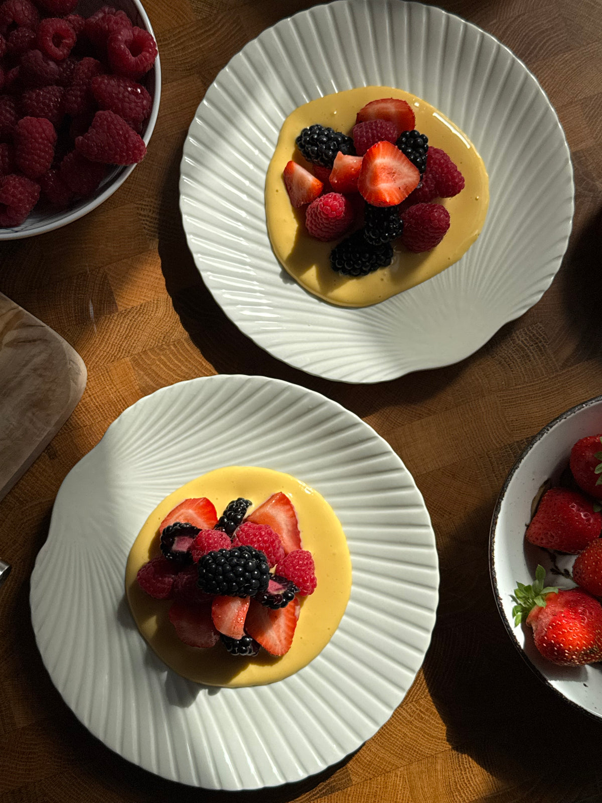 Bær med hylleblomstzabaglione fra Sultne Gutter