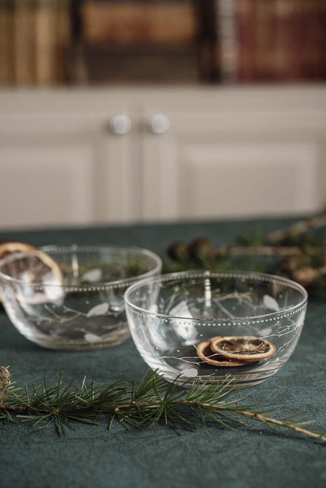DOMPAP GLASS SKÅL 12 CM