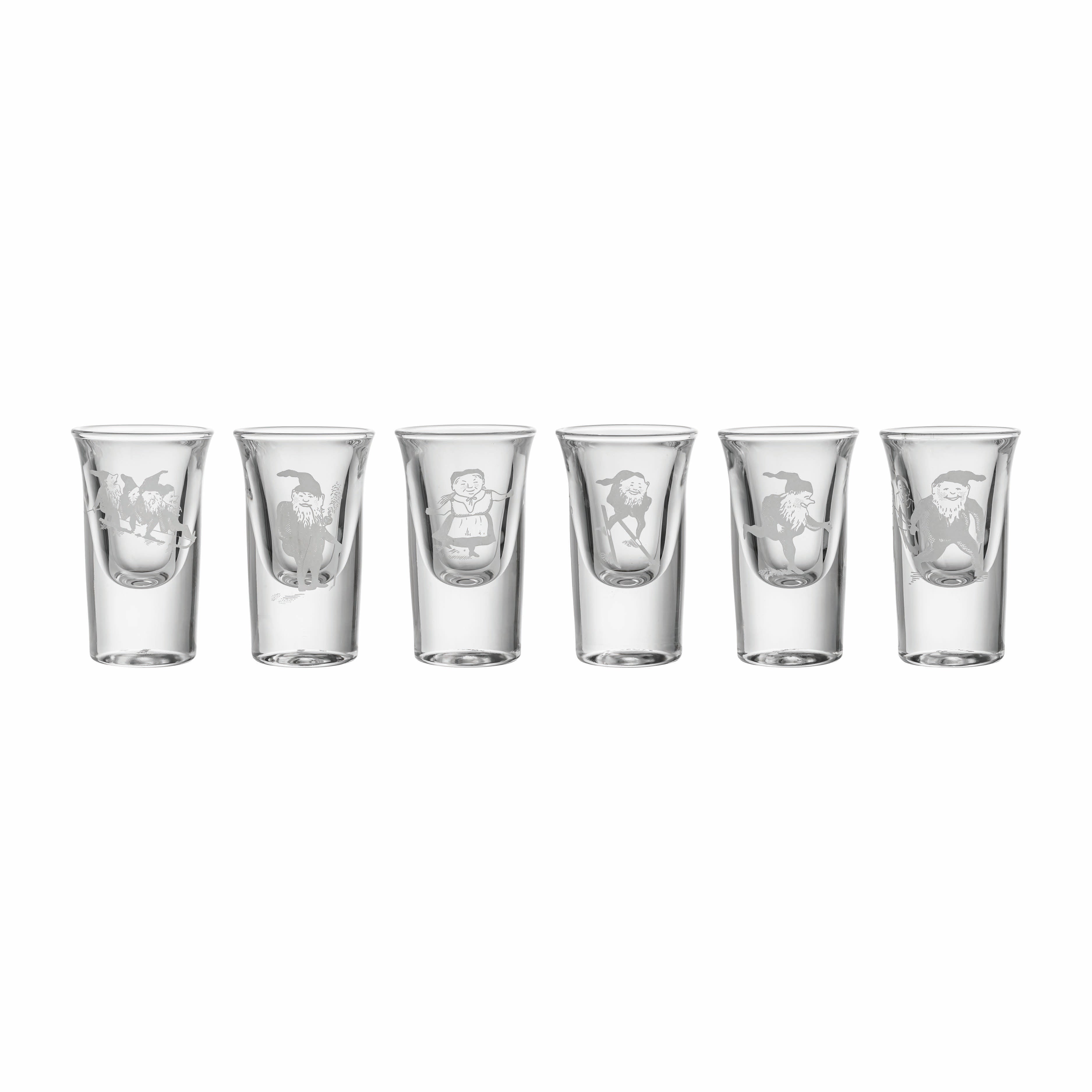 NISSE GLASS DRAM 6 PK