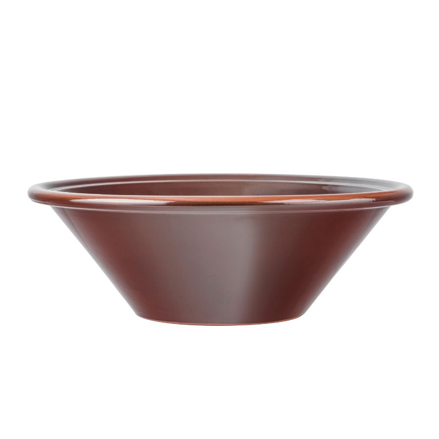 BOLLE 30,5 CM BORDEAUX