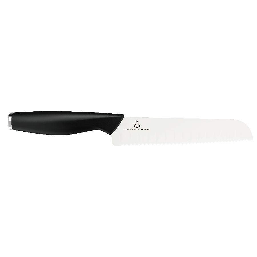 BRØDKNIV 21 CM HVITT KNIVBLAD