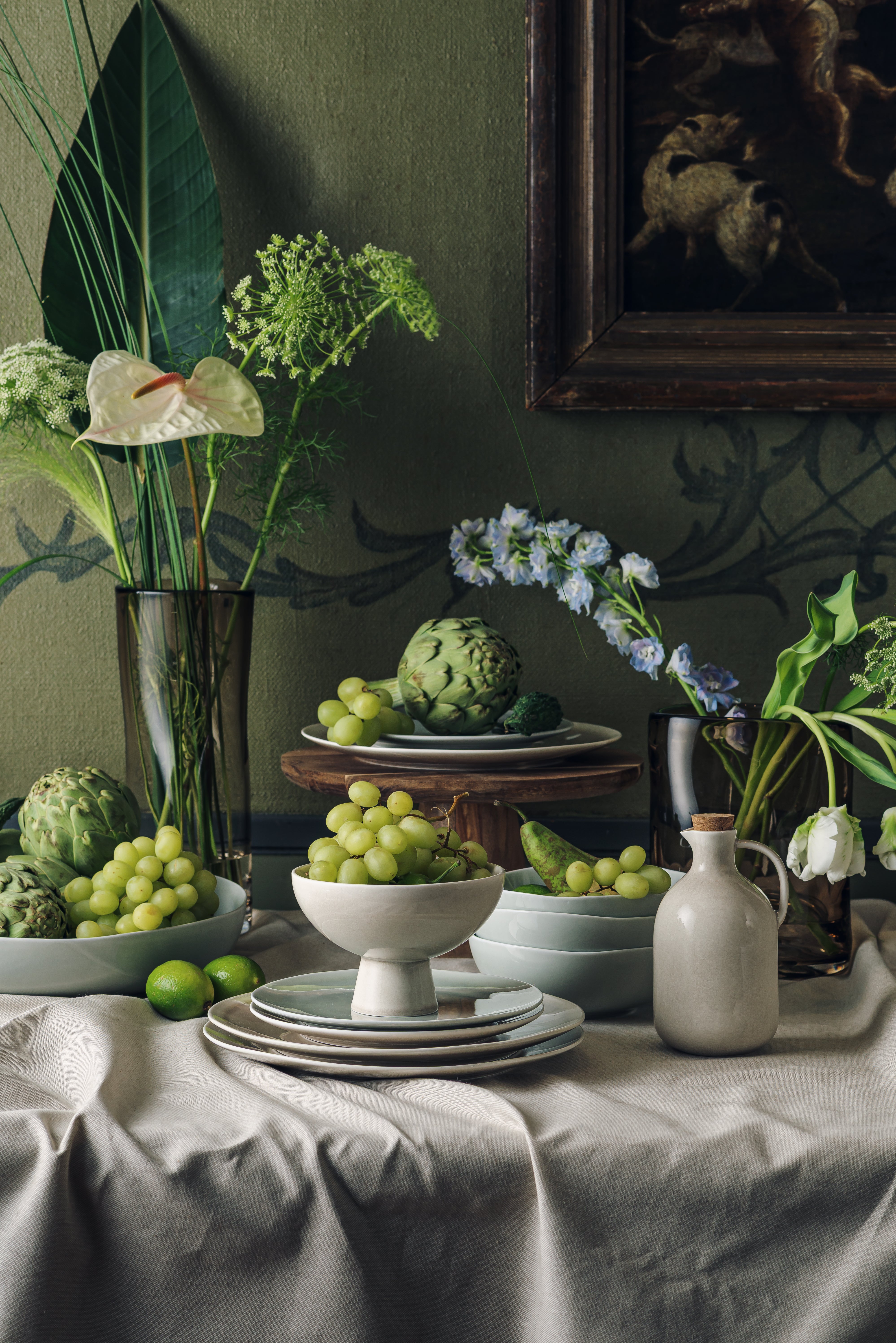 LAV BOLLE 33 CM DUSTY GREEN