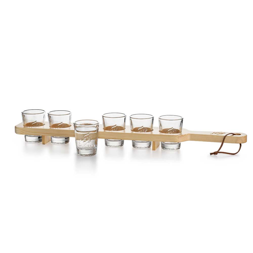 SHOTGLASS 6 STK FURUPLANKE