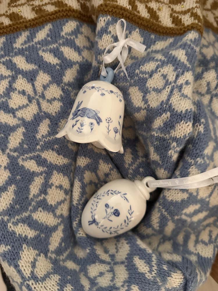 VÅR PORSELENSBJELLE 7 CM