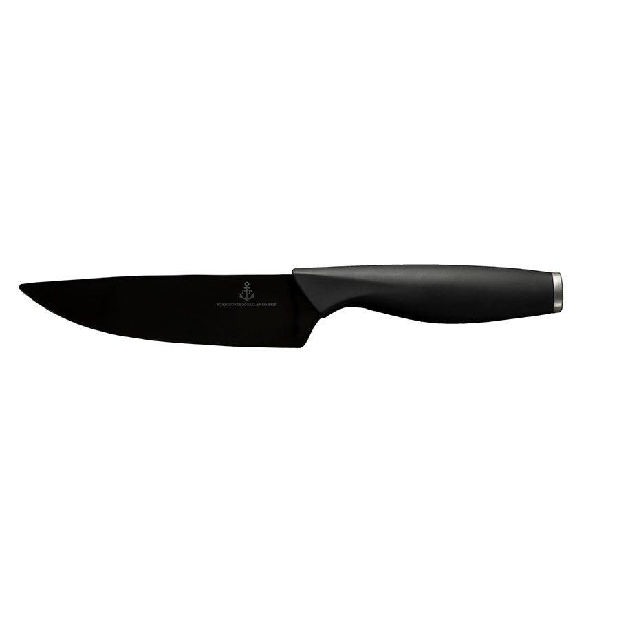 KOKKEKNIV 16 CM SORT KNIVBLAD