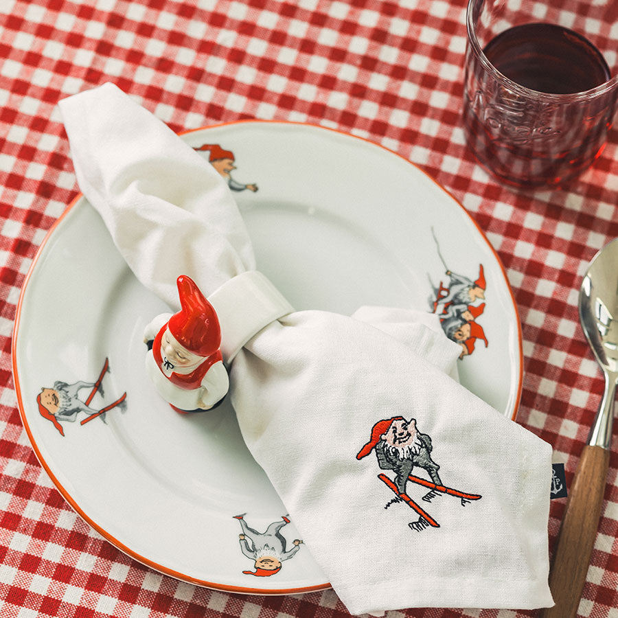 SERVIETT NISSE TEKSTIL 43 X 43 CM 1 STK