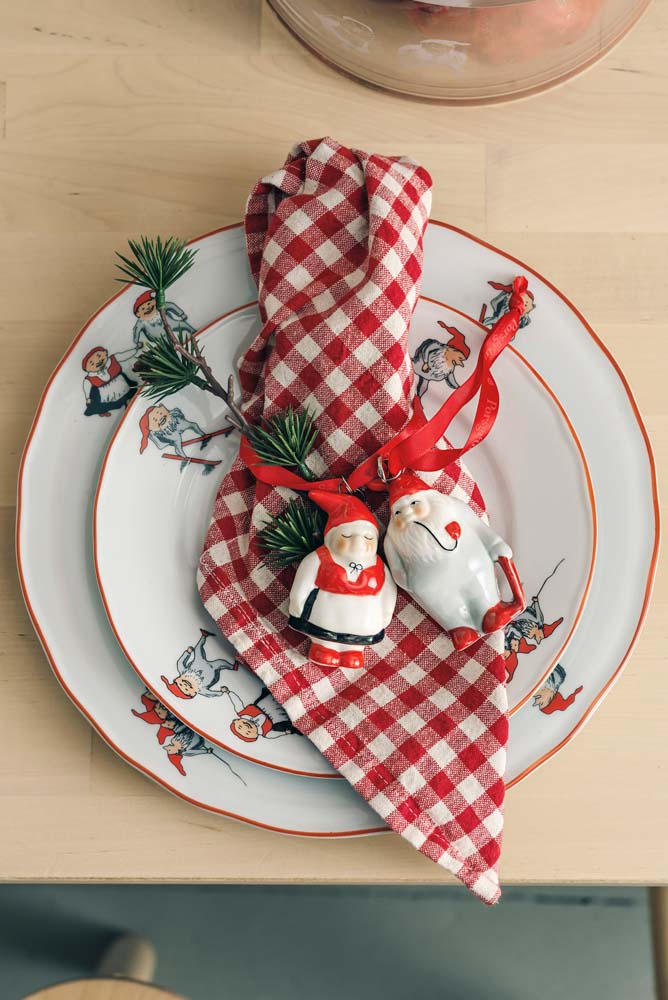 NISSE MOR/FAR HENGEPYNT 7,5 CM 2 PK