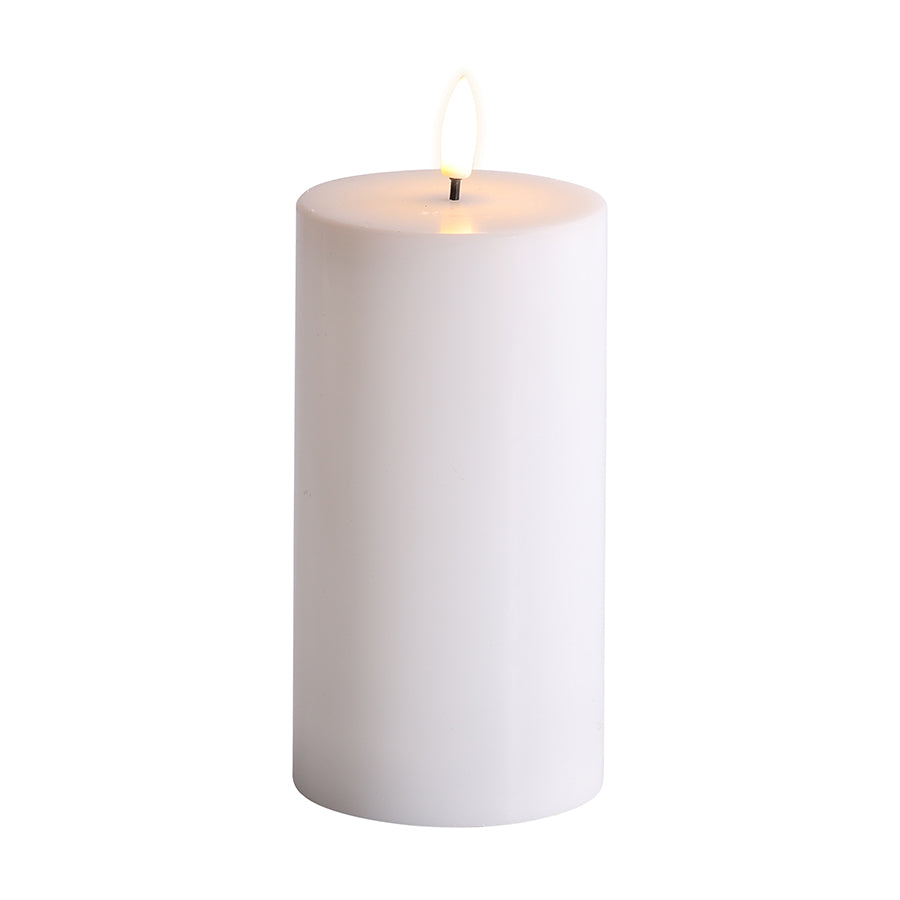 KUBBELYS LED HVIT 15 CM