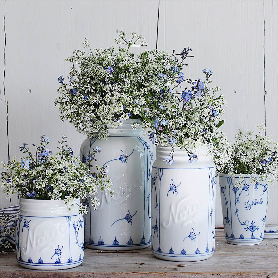 NORGES GLASS M/LOKK 135CL STRÅMØNSTER