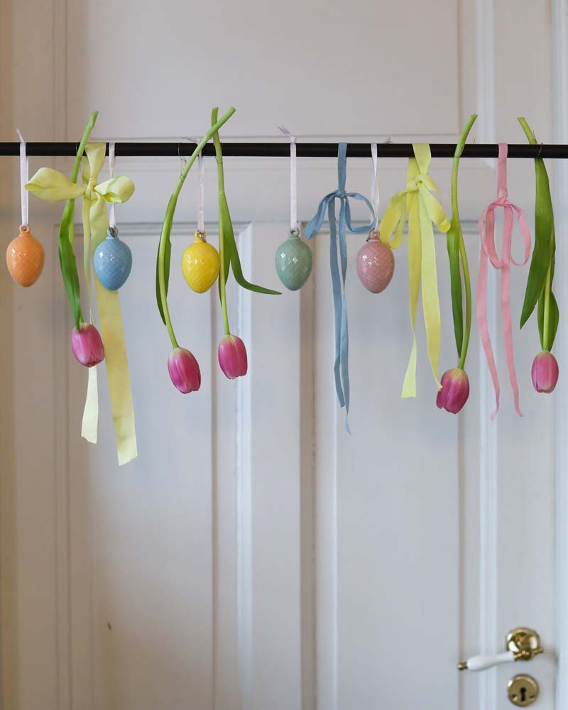 PORSELENSEGG  MED RUTE RELEF 4,5 CM 5 pk