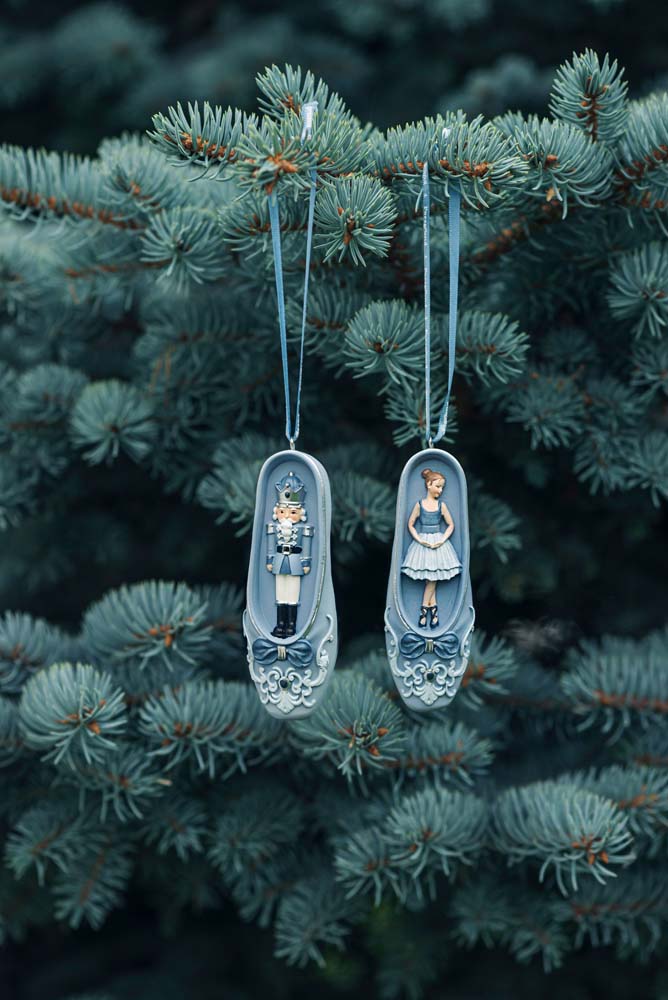 BALLERINA SKO HENGEPYNT 2 PK. H 11 CM