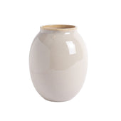 SOFT VASE 17,5X21,2 CM OFF-WHITE