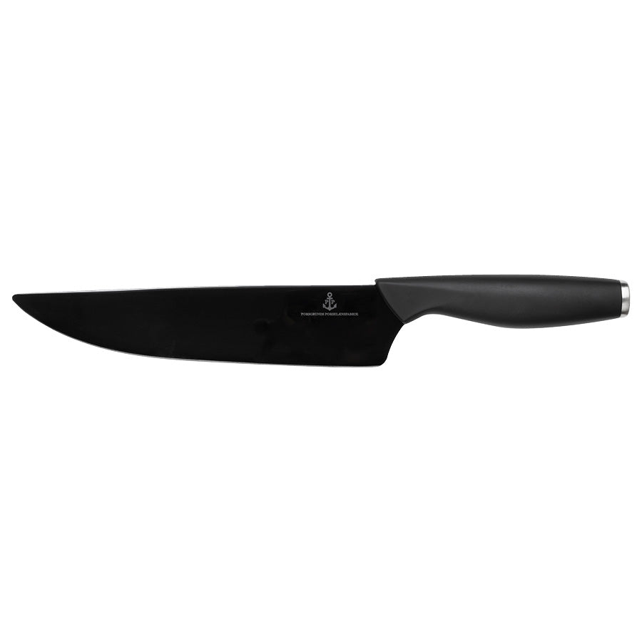 KOKKEKNIV 21 CM SORT KNIVBLAD