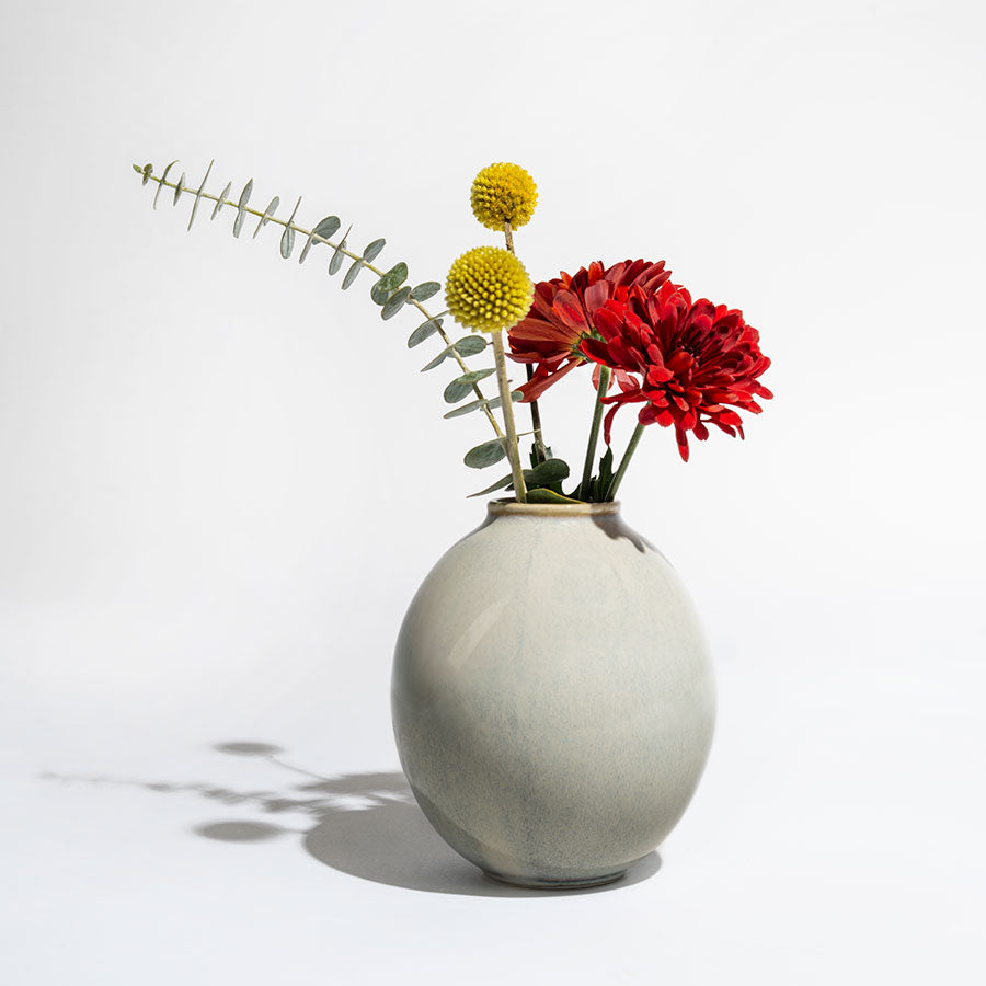 VASE SOFT 9,6X10,9 CM OFF-WHITE