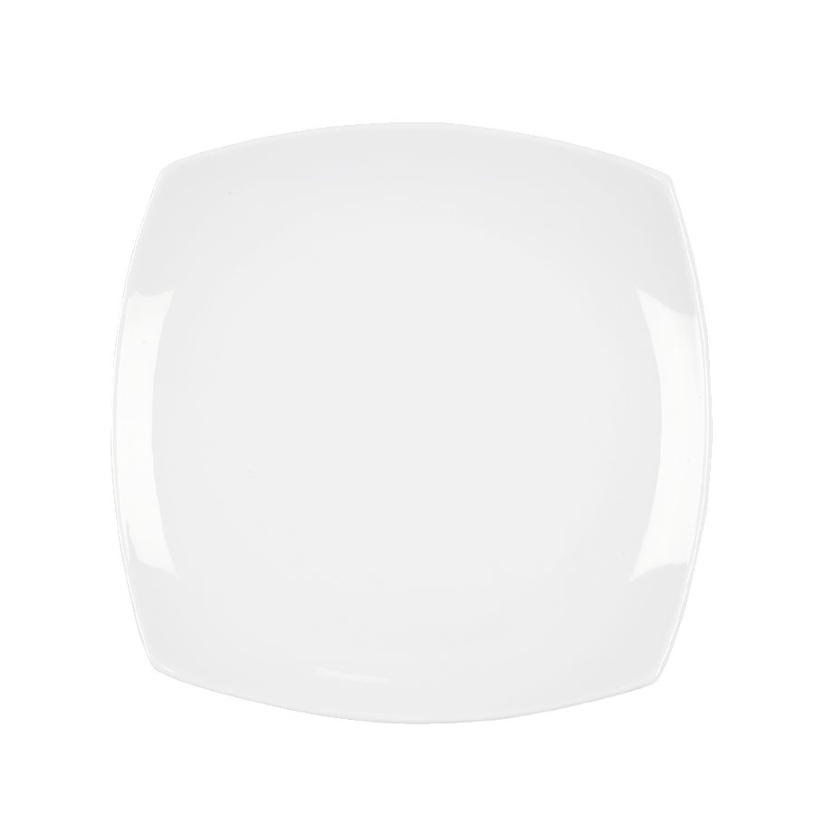 TALLERKEN FIRKANT 20,5 CM - 4PK