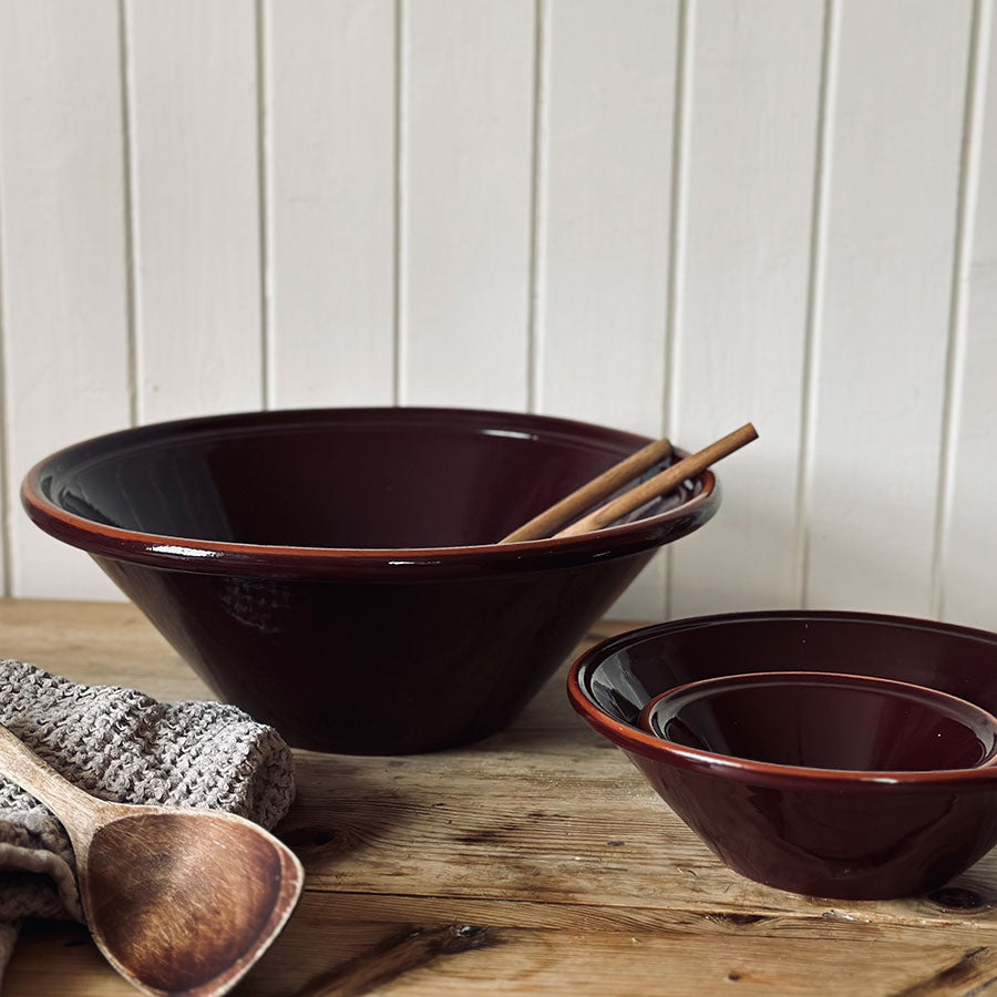 BOLLE 26 CM BORDEAUX