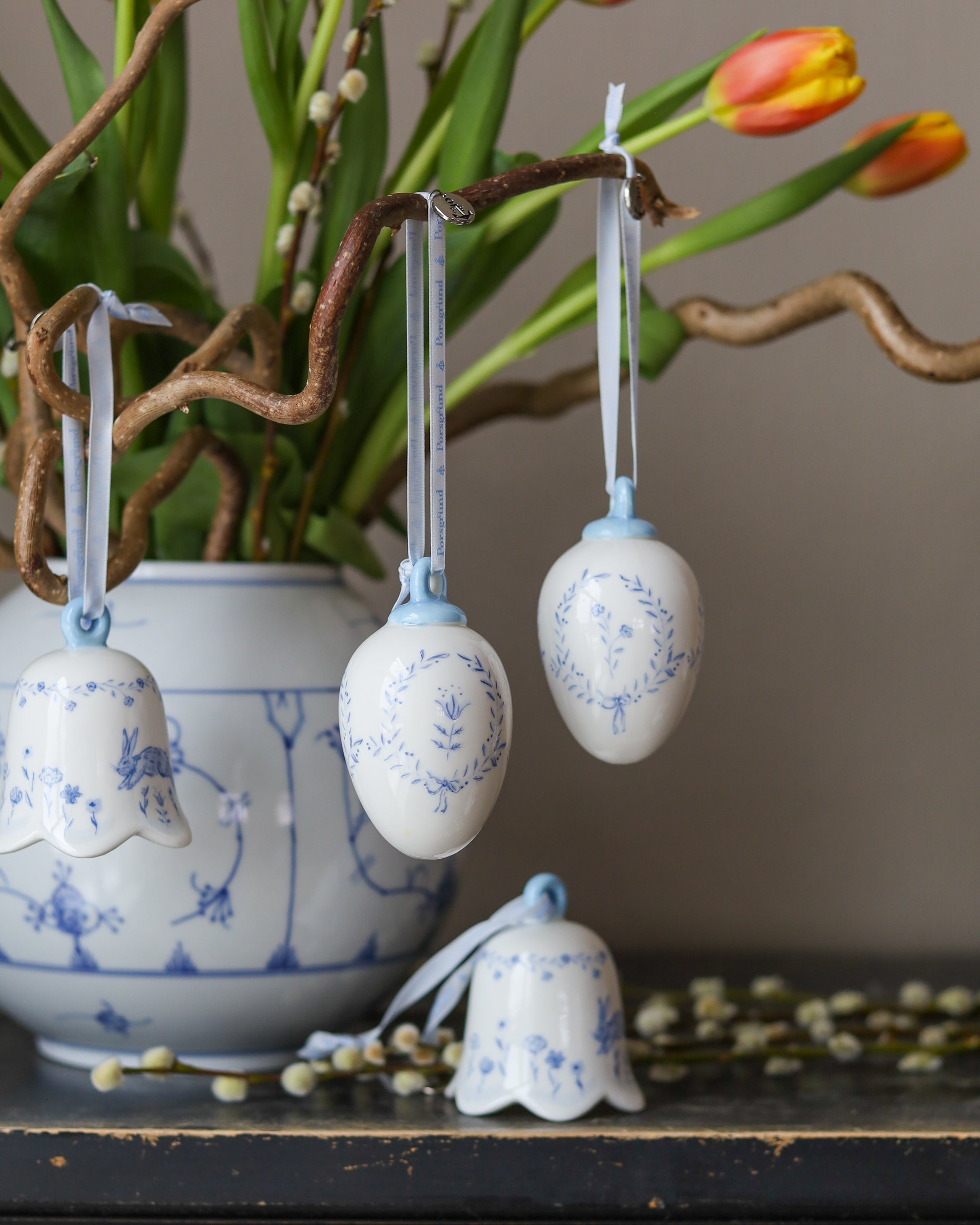 VÅR PORSELENSEGG HENG 8 CM